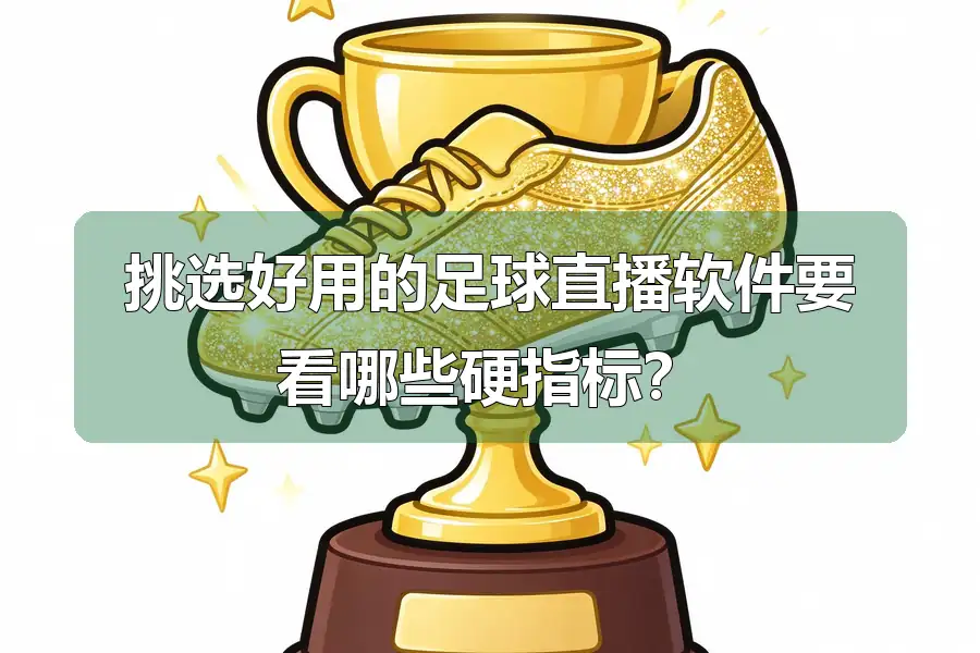 挑选好用的足球直播软件要看哪些硬指标?